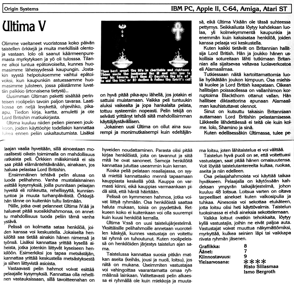 Ultima V